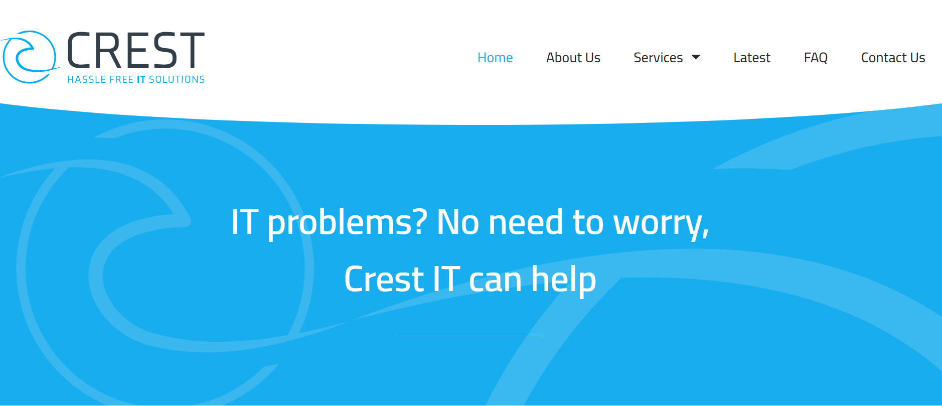 Crest IT - new website